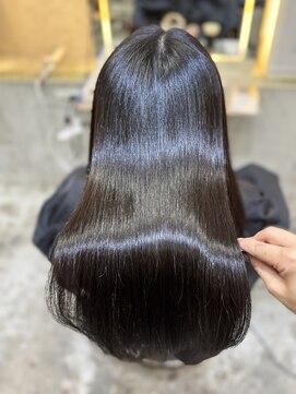 ロンド 表参道店(Lond) オリーブグレー/ボブ/顔周り/小顔/レイヤー/髪質改善/縮毛矯正