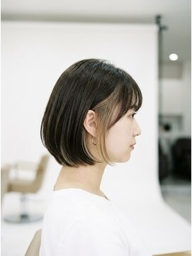 ショート　インナーカラー