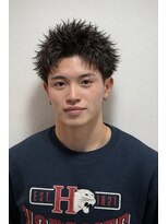 ハイセンス セカンド(HISENSE second)&nbsp;スパイキーショートクセ毛風無造作ピンパーマ【Ko-dai】