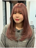 レイヤーカット/ロング/ワンカールレイヤー/韓国風