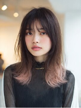 ダル 渋谷/表参道(DAL.) レイヤーカット髪質改善カラー透明感カラー顔まわりカット