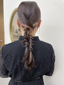 ミッシュバイアーバン(misch by urban.) ヘアセット/ヘアアレンジ/着物ヘア【堀 春菜】