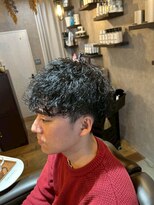 トニコ(toniko)&nbsp;シャドウパーマ×波巻きパーマ×マッシュ×刈り上げ