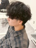バトン(BATON)&nbsp;メンズパーマ/シャドウパーマ/マッシュウルフ