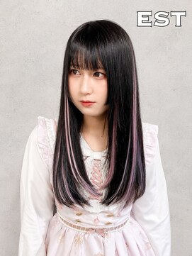 エスト 大阪梅田(EST) レミー100%高級人毛/53cm☆シールエクステ60枚