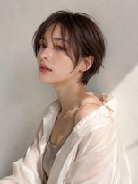 ヘアーメイクパウダー 天王寺寺田町店(Hair make powder) 大人可愛い20代30代40代小顔ウルフレイヤーボブグレージュUP