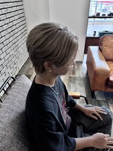 ノート ヘアーサロン(NOTE HAIR SALON)&nbsp;メンズハイトーンで、圧倒的な存在感を。