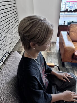 ノート ヘアーサロン(NOTE HAIR SALON) メンズハイトーンで、圧倒的な存在感を。