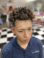ハウディー(HOWDY)&nbsp;【セット不要の造形美】アイロンパーマで再現する　仏陀パーマ
