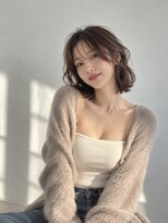 ワゴンバイアフロート(Wagon by afloat)&nbsp;池袋/大人可愛いボブ/顔まわり/小顔/透明感カラー/20代30代