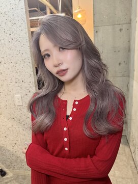 ラニヘアサロン(lani hair salon) グレージュ/ミルクティーベージュ/ブリーチ/ハイトーン/韓国ヘア