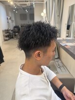 メンズバイココテラス 豊中(men's by cocoterace)&nbsp;メンズ/アップバング/ツイストスパイラル