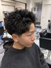 新規/【平日限定】メンズカット+シェービング(眉毛カット付) ¥3,600