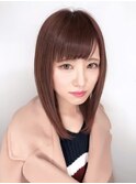 【REJOICE hair】キュートストレート!ピンクブラウン担当Mido
