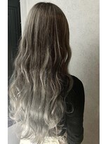 ヘアサロンエム 大宮東口(HAIR SALON M) 外ハネボブ/アッシュブラウン/ネオウルフ/デザインカラー