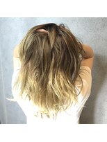 ヘアサロンエム 渋谷店(HAIR SALON M)&nbsp;外ハネボブ/アッシュブラウン/ネオウルフ/デザインカラー