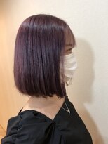 アールヘア(ar hair) ピンクバイオレットカラー☆パープルガーネット