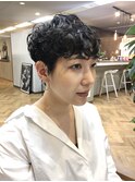 ハンサムパーマ