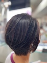 アンジュ ヘアー(Ange hair) ３０代４０代５０代3Dカラー大人ショートボブ