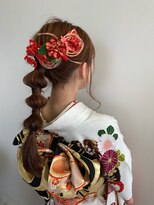 コアフィールみま 鴨島店 可愛い！タマネギヘア♪