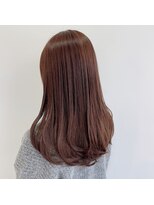 ヘアポジション 十文字店 HAIR Position ミルクティーカラー