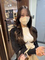 シェノン サントル(CHAINON CENTRE)&nbsp;前髪/マチルダボブ/ピンクベージュ/インナーグレージュ