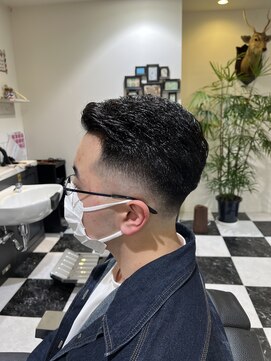 ルシードスタイル クリザンテーム スキンフェイドの7:3スタイル