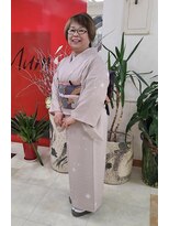 美容室 マムズ&nbsp;訪問着、着付け