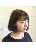 フローラ(FLORA)&nbsp;透明感ベージュ×おさまりボブ★