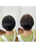 10代／初カラー☆ショートヘア　静岡市／葵区