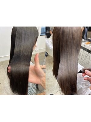 パーソナルヘアケアプログラムでうる艶美髪を叶える♪［ブリーチ/ダブルカラー/インナーカラー/エクステ］