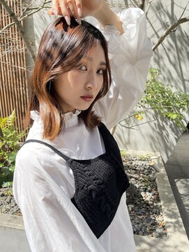 ロンド ストラーダ 心斎橋(Lond strada) 大人ガーリーロング×美髪【髪質改善/縮毛矯正】