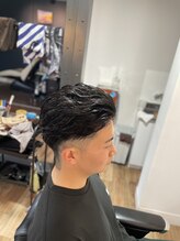 リアン プレミアムバーバー(Lien premium barber) スリックバック