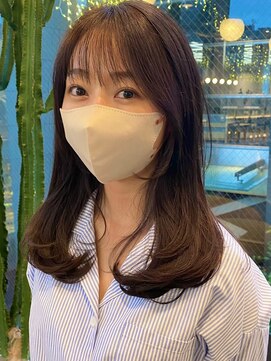 ディフィーノ 青山(DIFINO) 【DIFINO 青山】韓国レイヤー×艶髪シアーブラウン