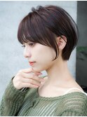 前髪あり大人ショート20代30代40代【AIN.表参道】川原大地