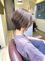 バンデヘアーデザイン(BANDE hair design) 前下がりショートボブ