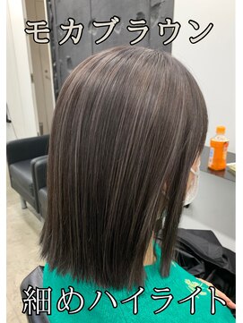 ココ 本八幡(KOKO) ★デザインカラー/レイヤーカット/ウェットヘアオリーブベージュ