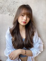 プアメリア 名古屋(Puamelia)&nbsp;ブリーチなしダブルカラー×韓国★レイヤーロング[名古屋]