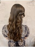 ハーフツインアレンジ