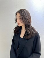 ヴィオットバイサロン(Viot by Salon) 大人可愛い y2k レイヤーカットくびれヘア韓国へア 顔周り