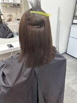 ミラ 銀座(MILA)&nbsp;縮毛矯正×オリーブカラー