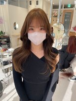 ハニー 町田(HONEY)&nbsp;くびれ韓国レイヤーカール　ライトベージュ　シアーカラー