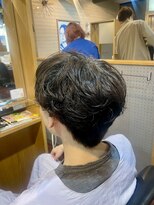 美容室オルセー メンズマッシュ無造作パーマ