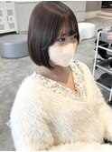 大人可愛いショートボブ