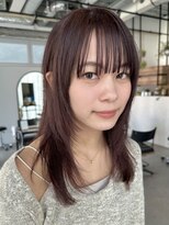 ディッセンバー 神宮前(December) ワイドバング/顔まわりレイヤー/ミディアム
