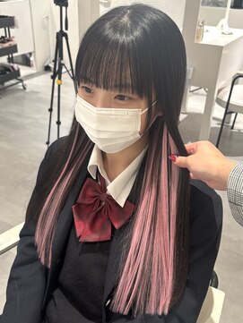 アルファバイオリカ(ALPHA by ORIKA) インナーエクステでイメチェン