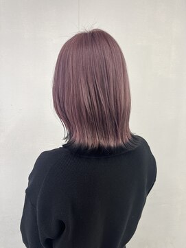 アオアクア バイ グルグル 小岩店(ao akua by GULGUL) 小岩/レイヤーカット/ダブルカラー/ブリーチなしカラー/顔周り