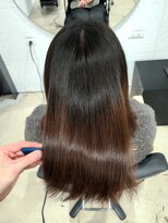 ビーヒアナウ N゜03 金沢駅西店(BE HERE NOW) 美髪橋正/髪質改善縮毛矯正/酸性ストレート/ミディアム/艶髪