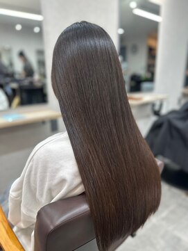 エル 新小岩(elu) 美髪/ワイドバング/レイヤーカット/くすみベージュ/新小岩駅