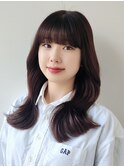 【Nanako。】重め前髪くびれレイヤー